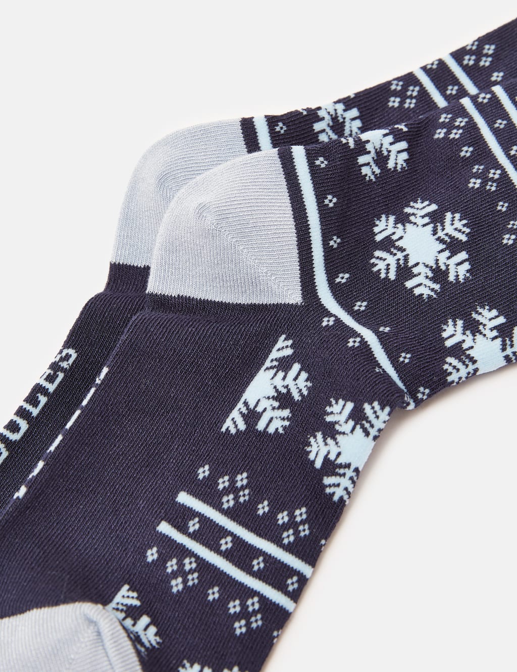 2pk Patterned Ankle High Socks 2 of 3