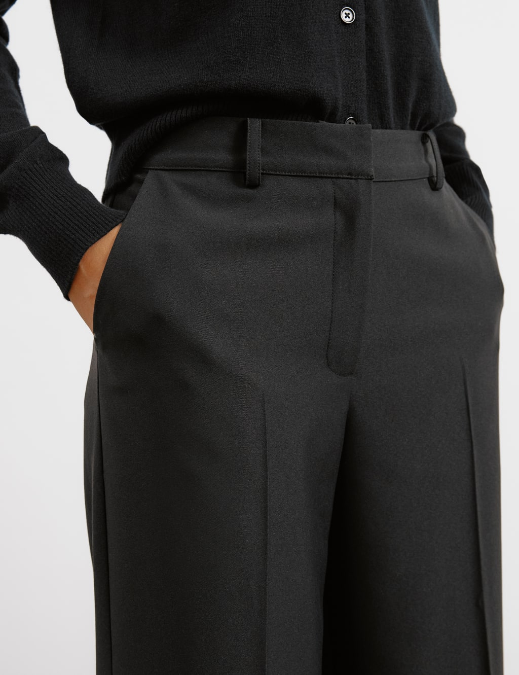 Tailored Wide Leg Trousers 4 of 5