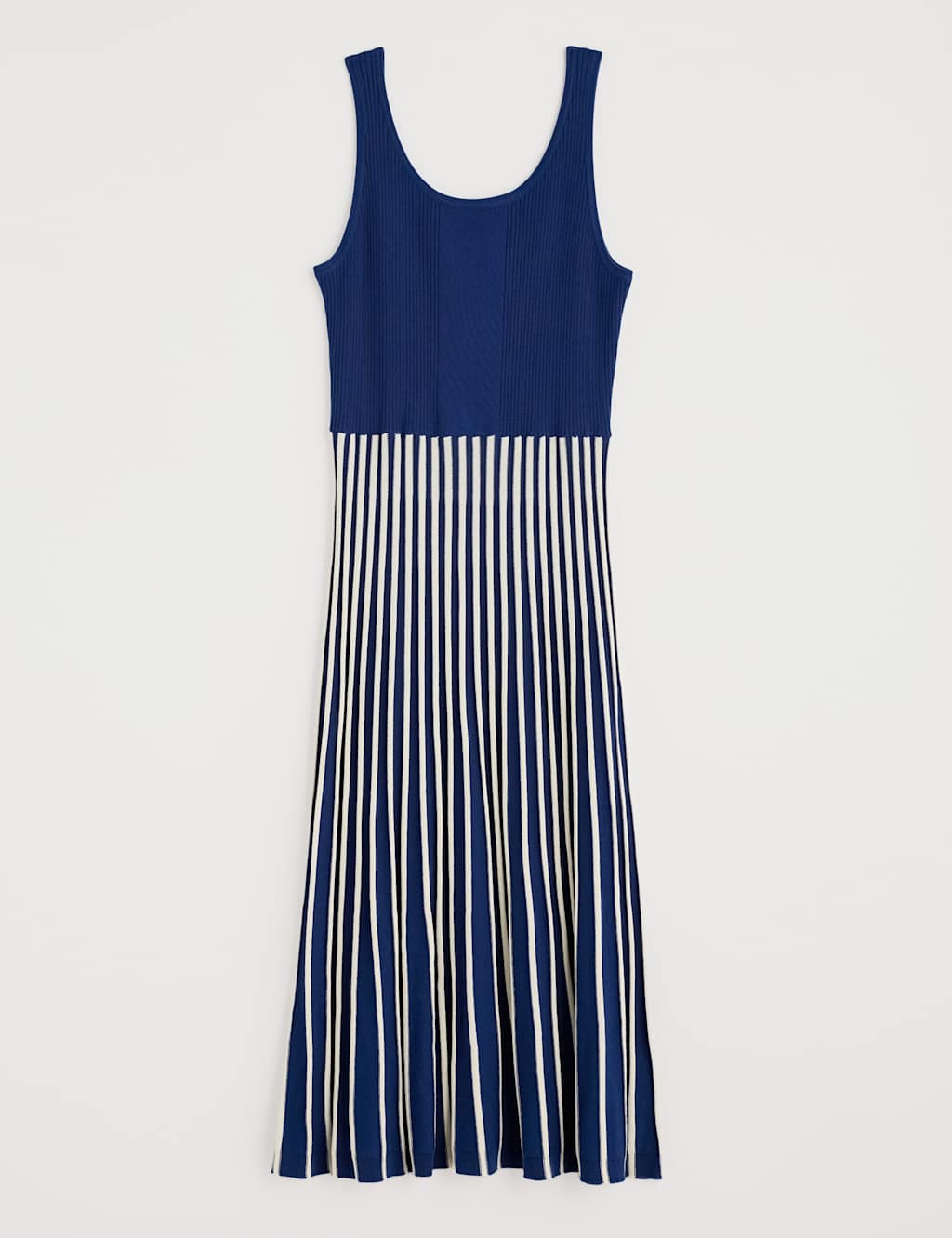 Sunrise Striped Strappy Midi Skater Dress 2 of 5
