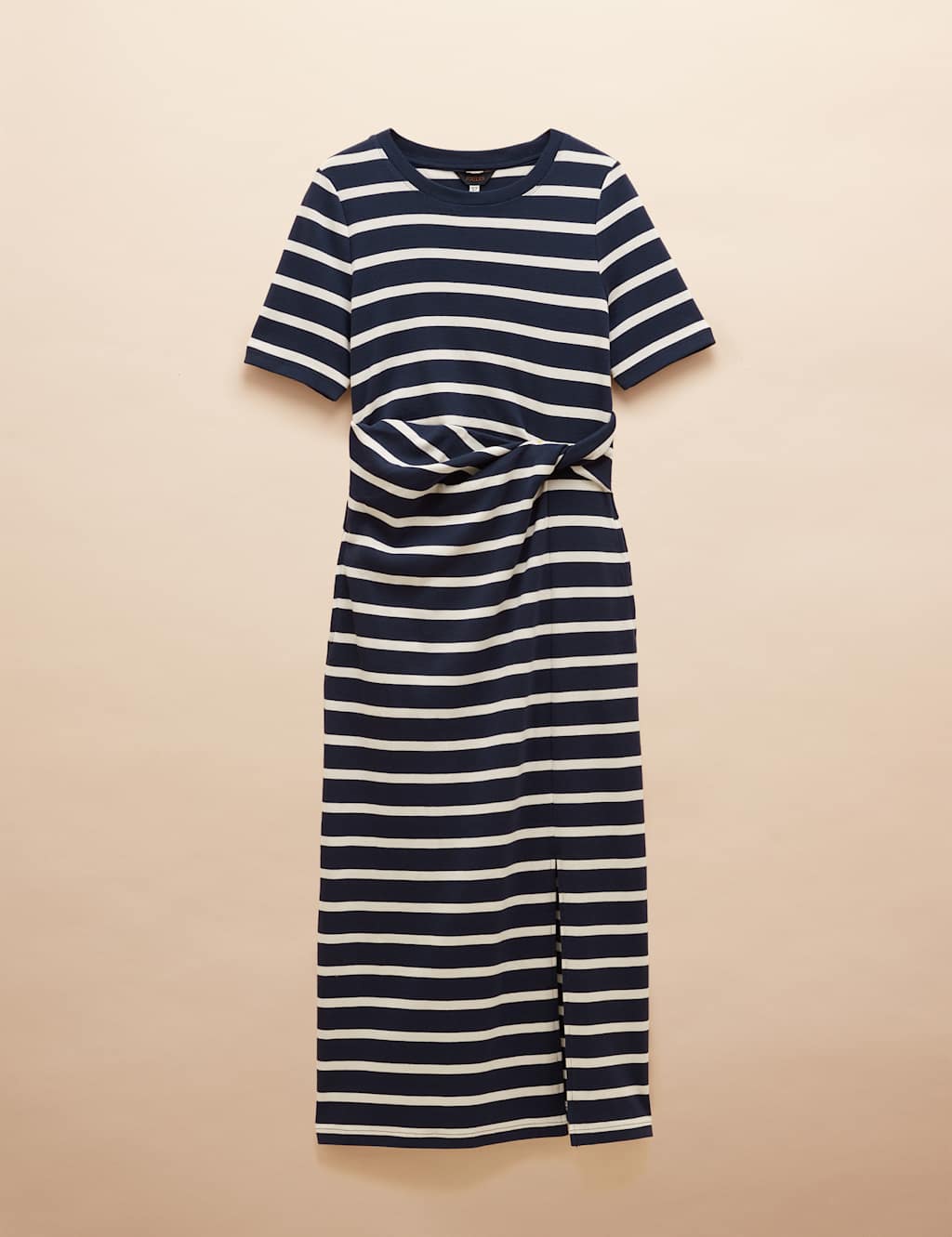 Jersey Striped Midaxi T-Shirt Dress 2 of 6
