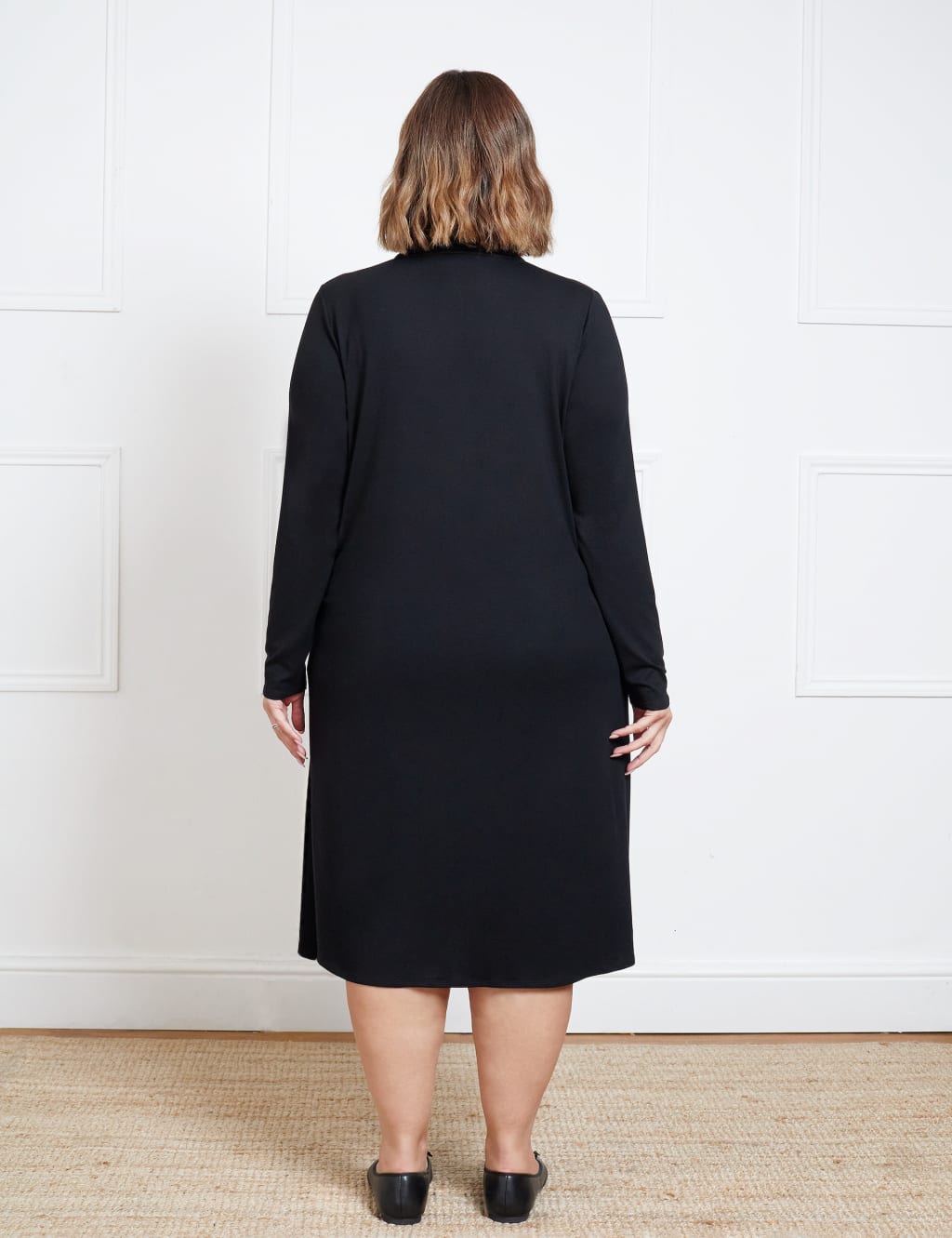 Jersey Button Through Shirt Dress 3 of 3