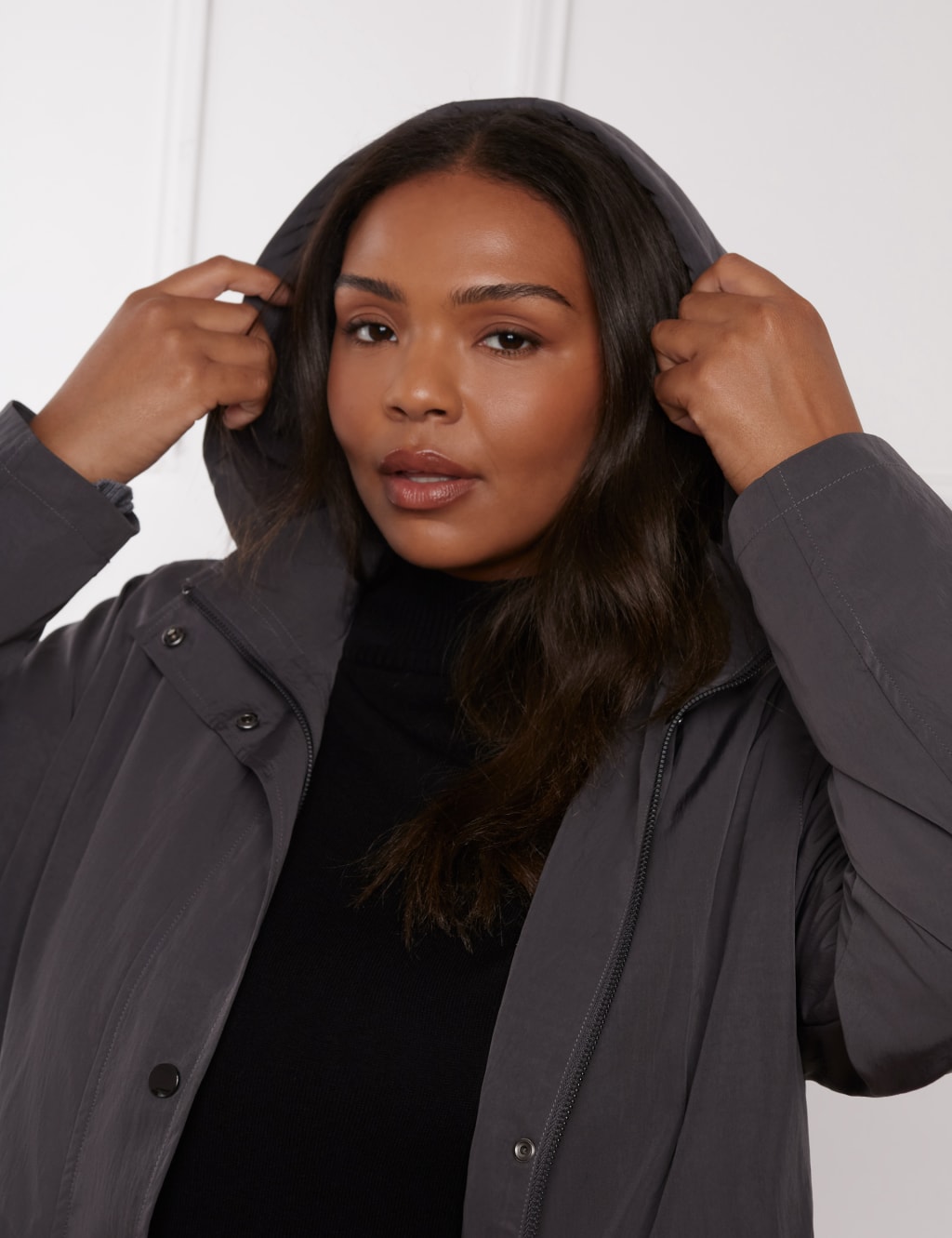 Lightweight Hooded Raincoat 4 of 6