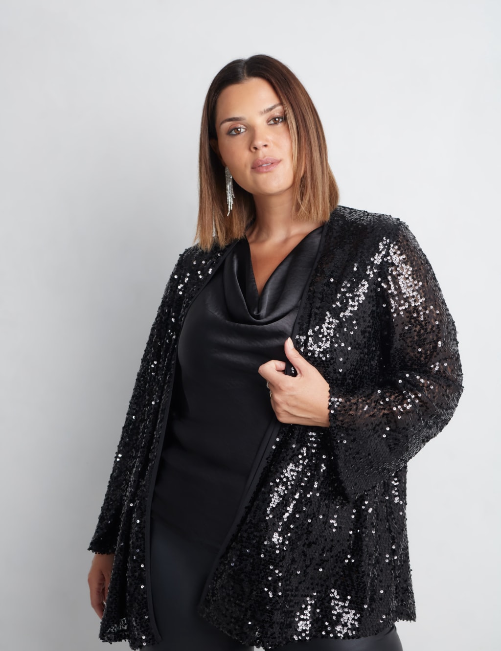 Sequin Kimono Top 6 of 7