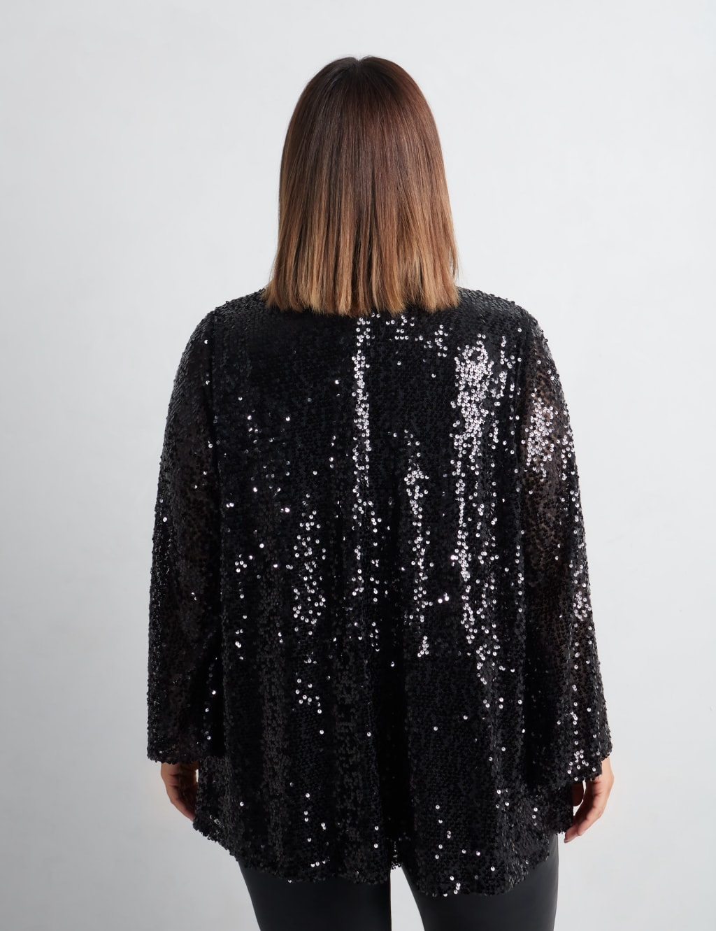 Sequin Kimono Top Live Unlimited London M S