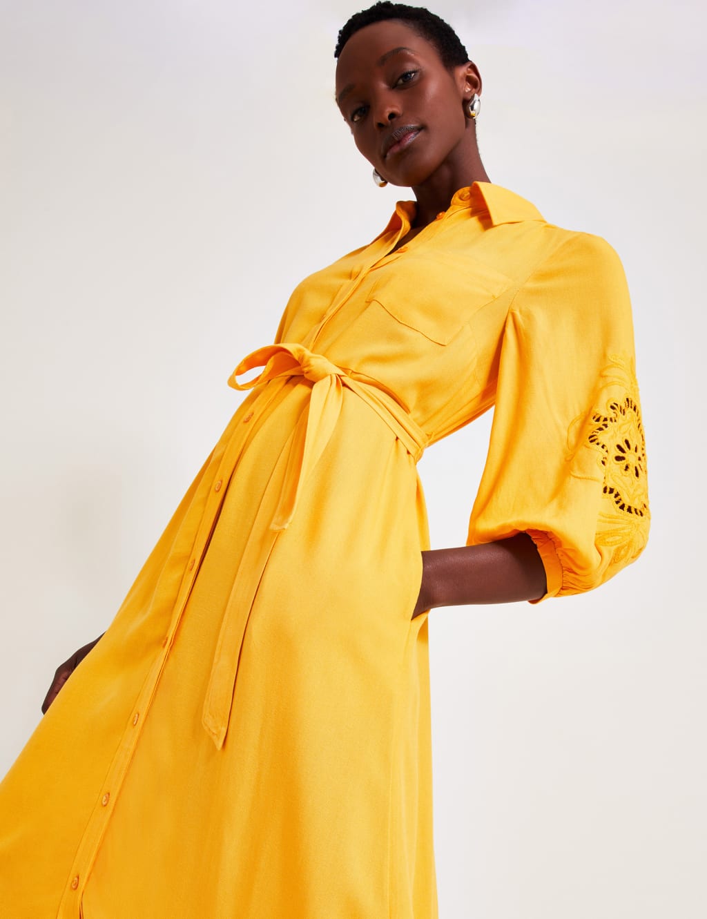 Floor length shirt dress cheap