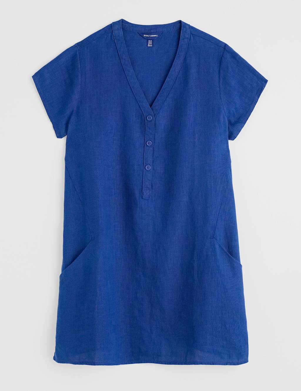 Pure Linen V-Neck Tunic 2 of 4