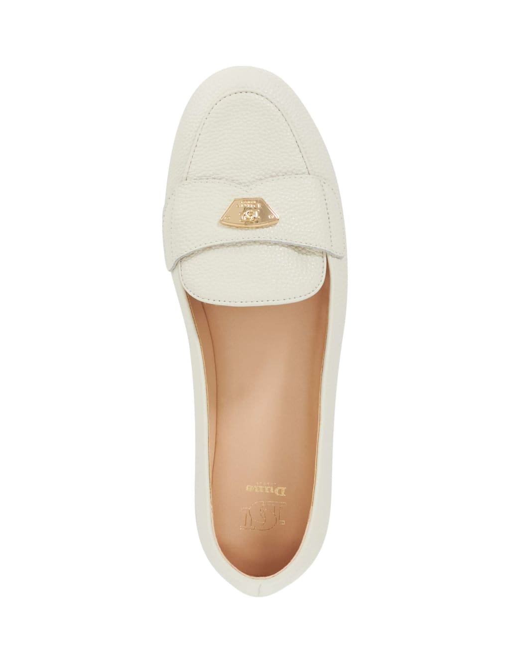Leather Hardware Detail Flat Loafers 2 of 5