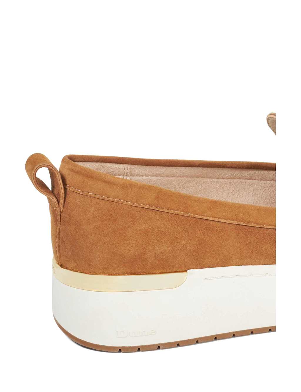Suede Bow Flat Loafers 5 of 6