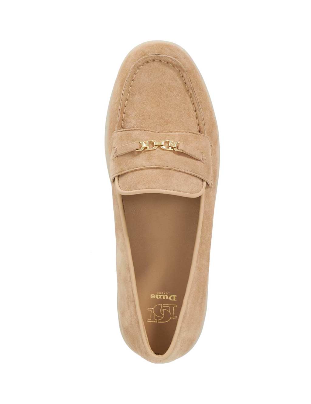 Leather Slip On Flat Loafers 3 of 6