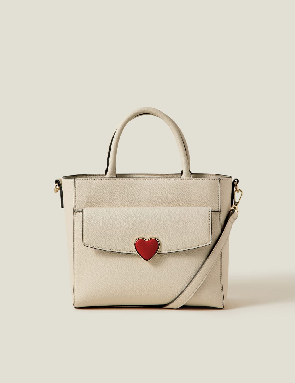 Faux Leather Heart Grab Bag 1 of 4
