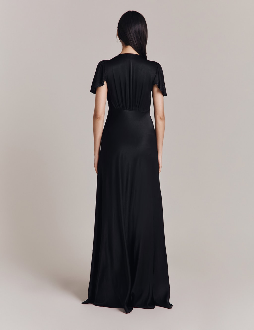 V-Neck Maxi Skater Dress 3 of 4