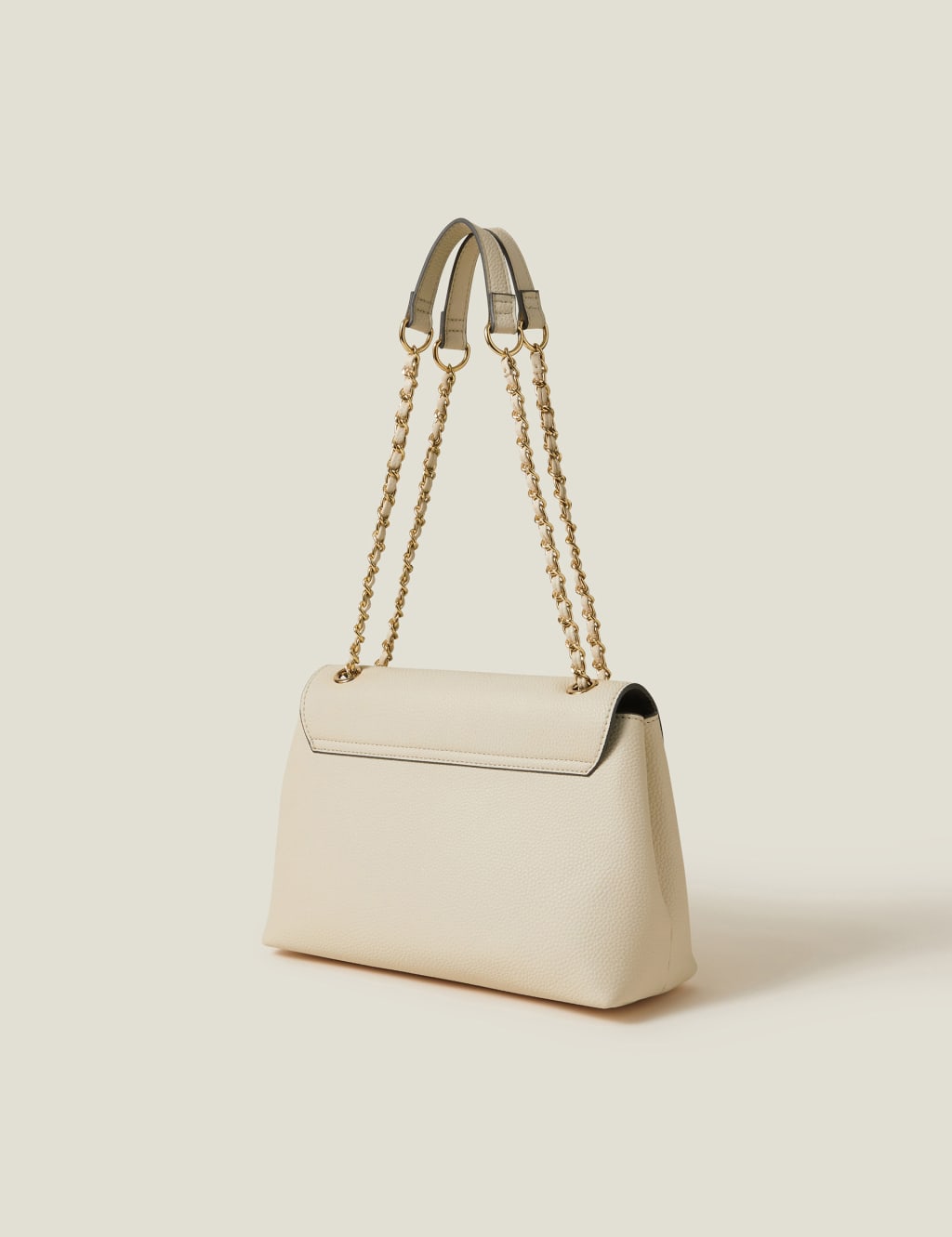Faux Leather Heart Chain Strap Shoulder Bag 2 of 4