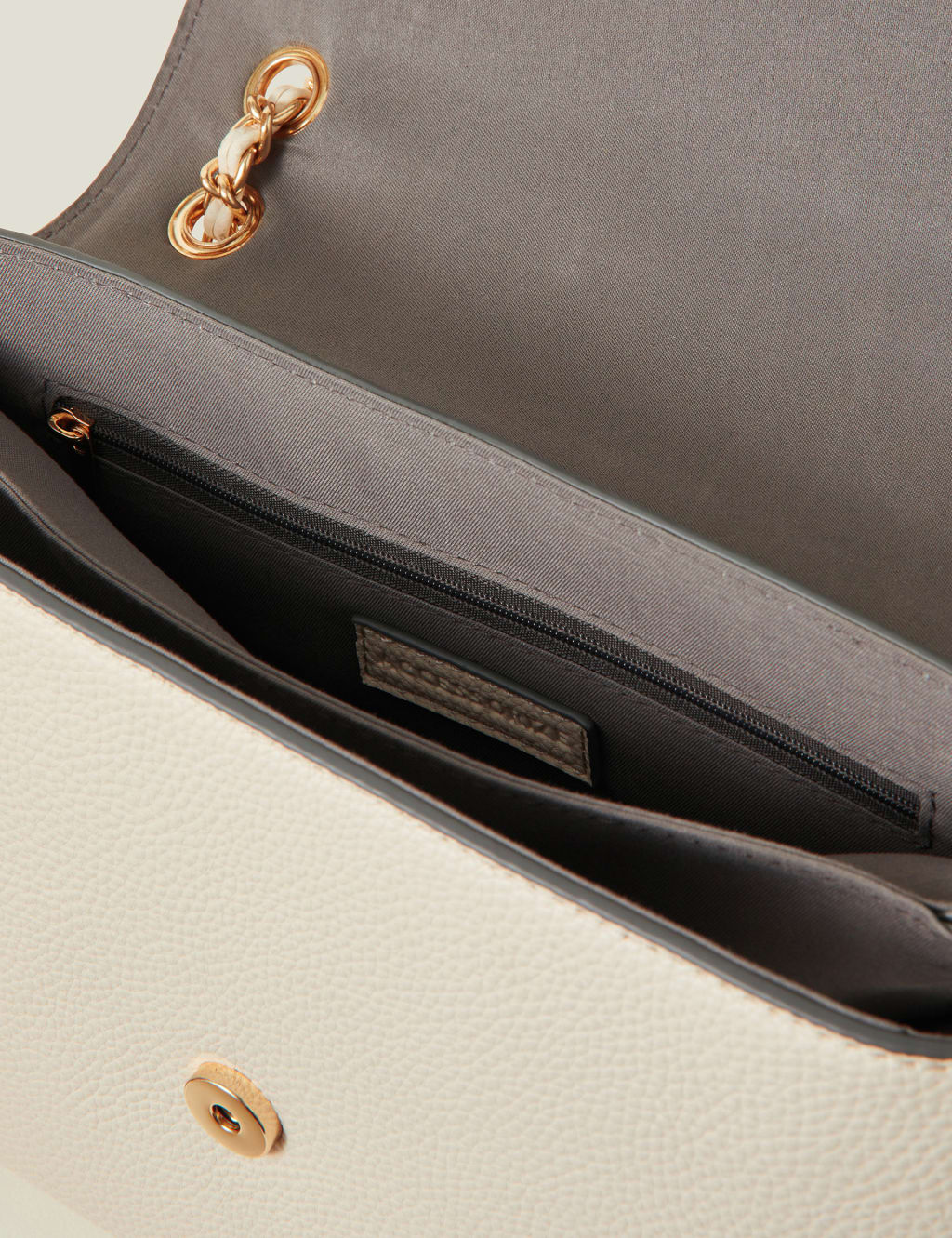 Faux Leather Heart Chain Strap Shoulder Bag 4 of 4