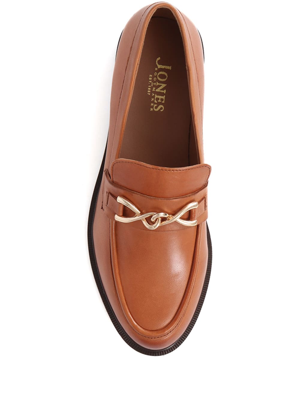 Leather Bar Flat Loafers 5 of 7