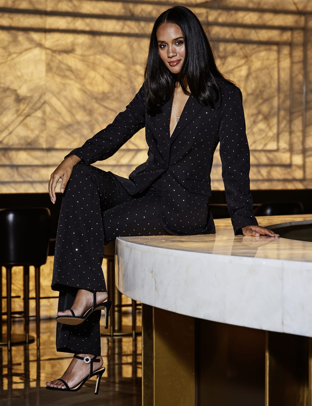 Embellished Single Breasted Blazer 4 of 4