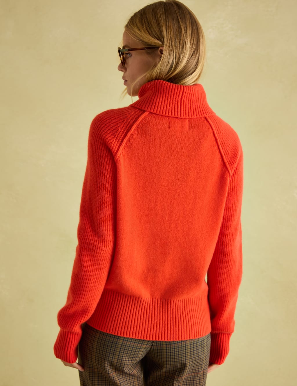 Pure Merino Wool Roll Neck Jumper 5 of 7