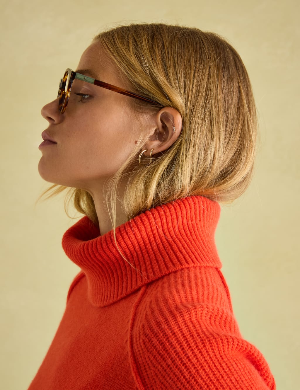 Pure Merino Wool Roll Neck Jumper 7 of 7