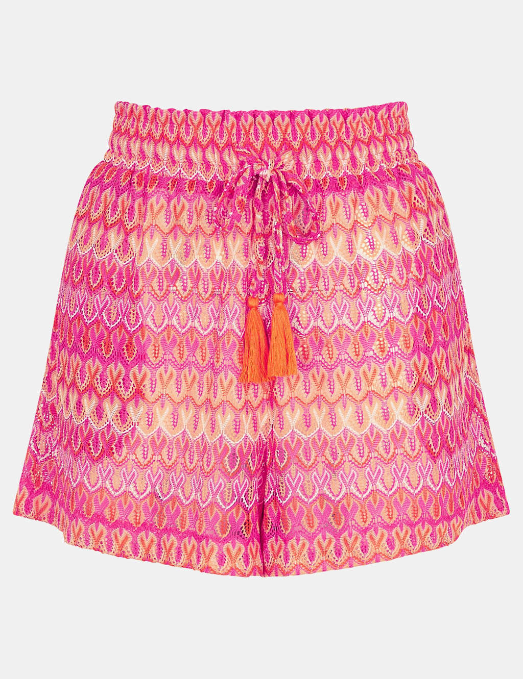 Patterned Crochet Shorts 2 of 4