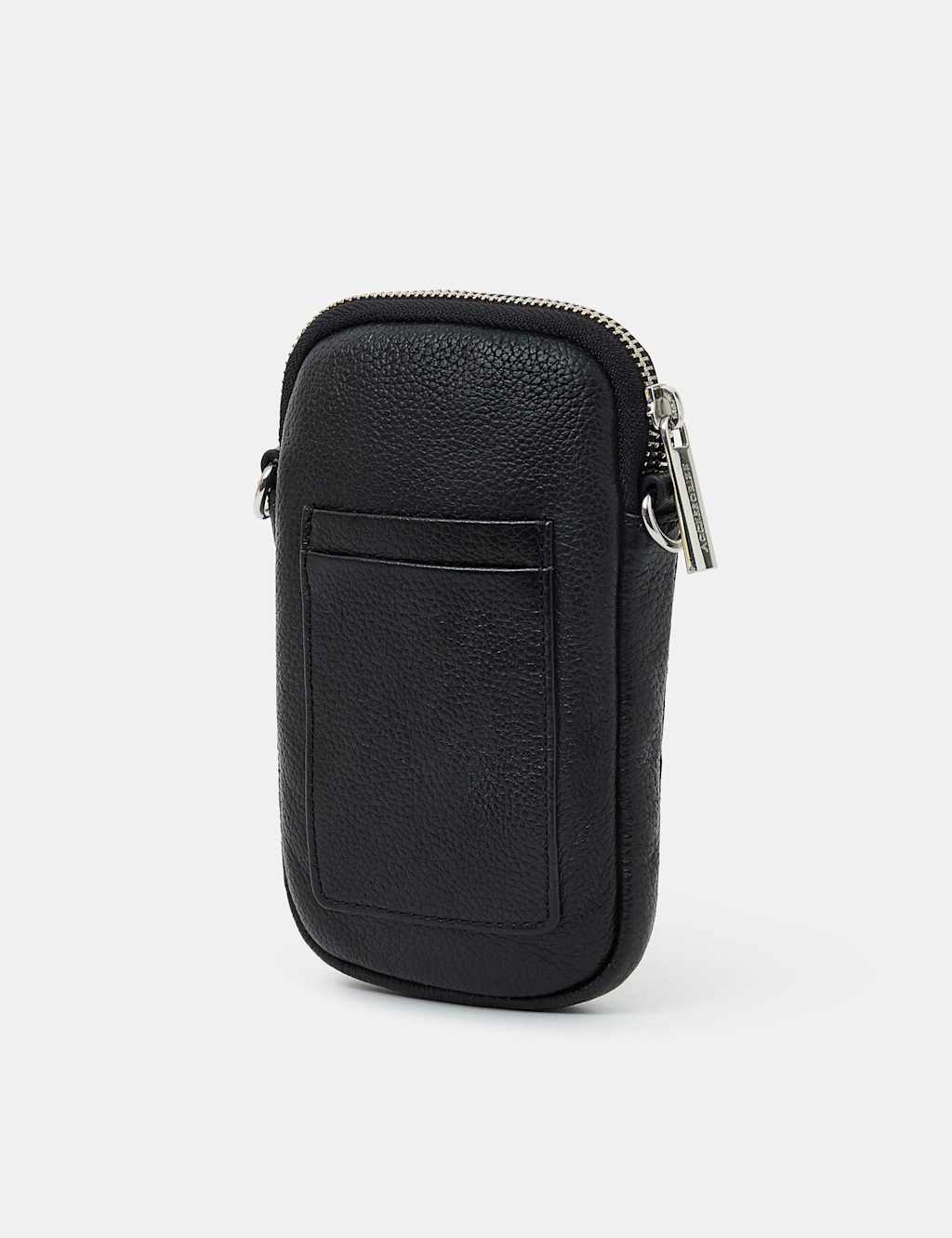 Leather Cross Body Phone Bag 3 of 5