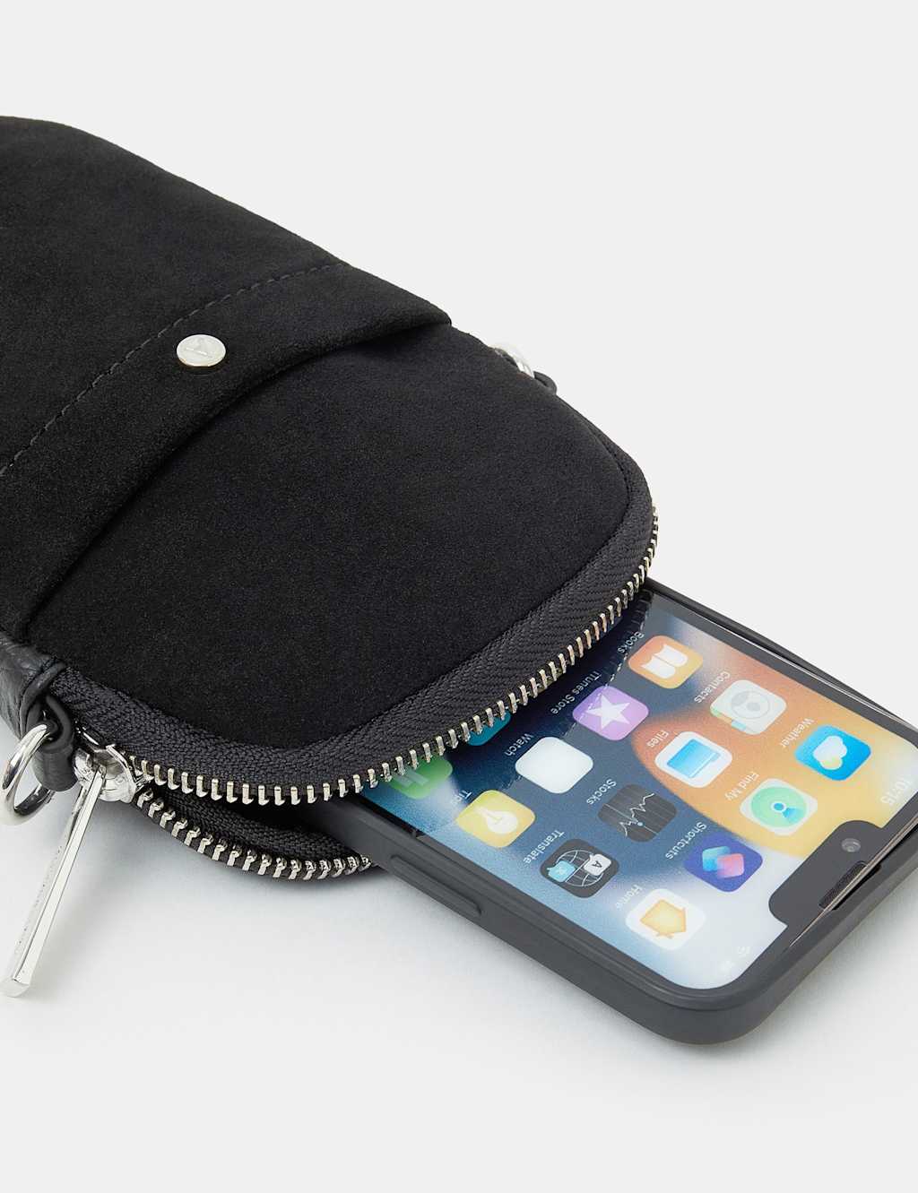 Leather Cross Body Phone Bag 5 of 5