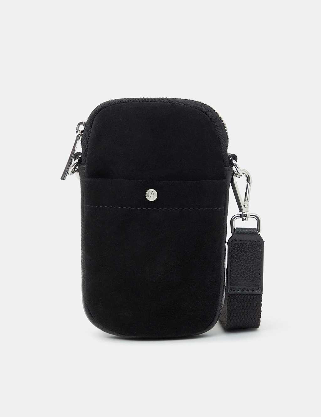 Leather Cross Body Phone Bag 2 of 5