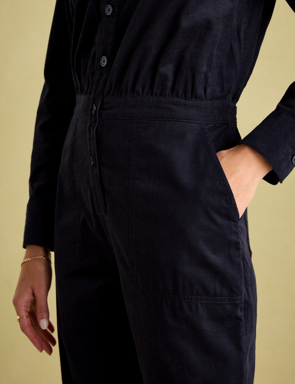Cord Ankle Grazer Jumpsuit 6 of 7