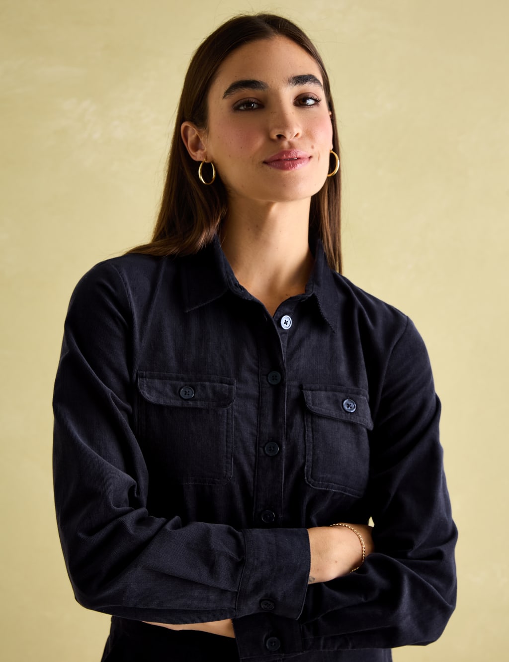 Cord Ankle Grazer Jumpsuit 7 of 7