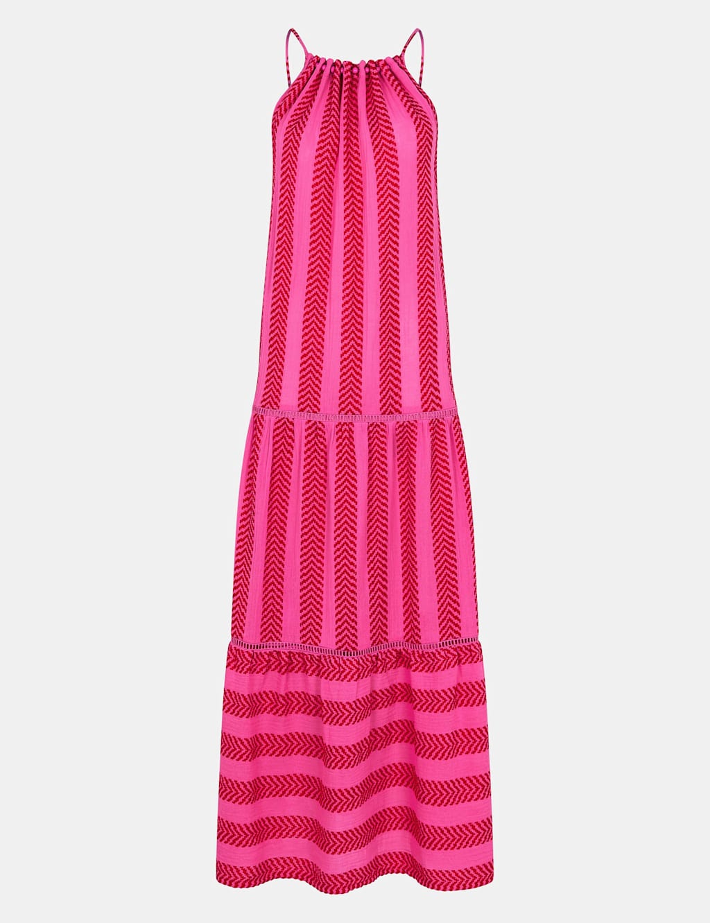 Pure Cotton Jacquard Maxi Beach Dress 2 of 4
