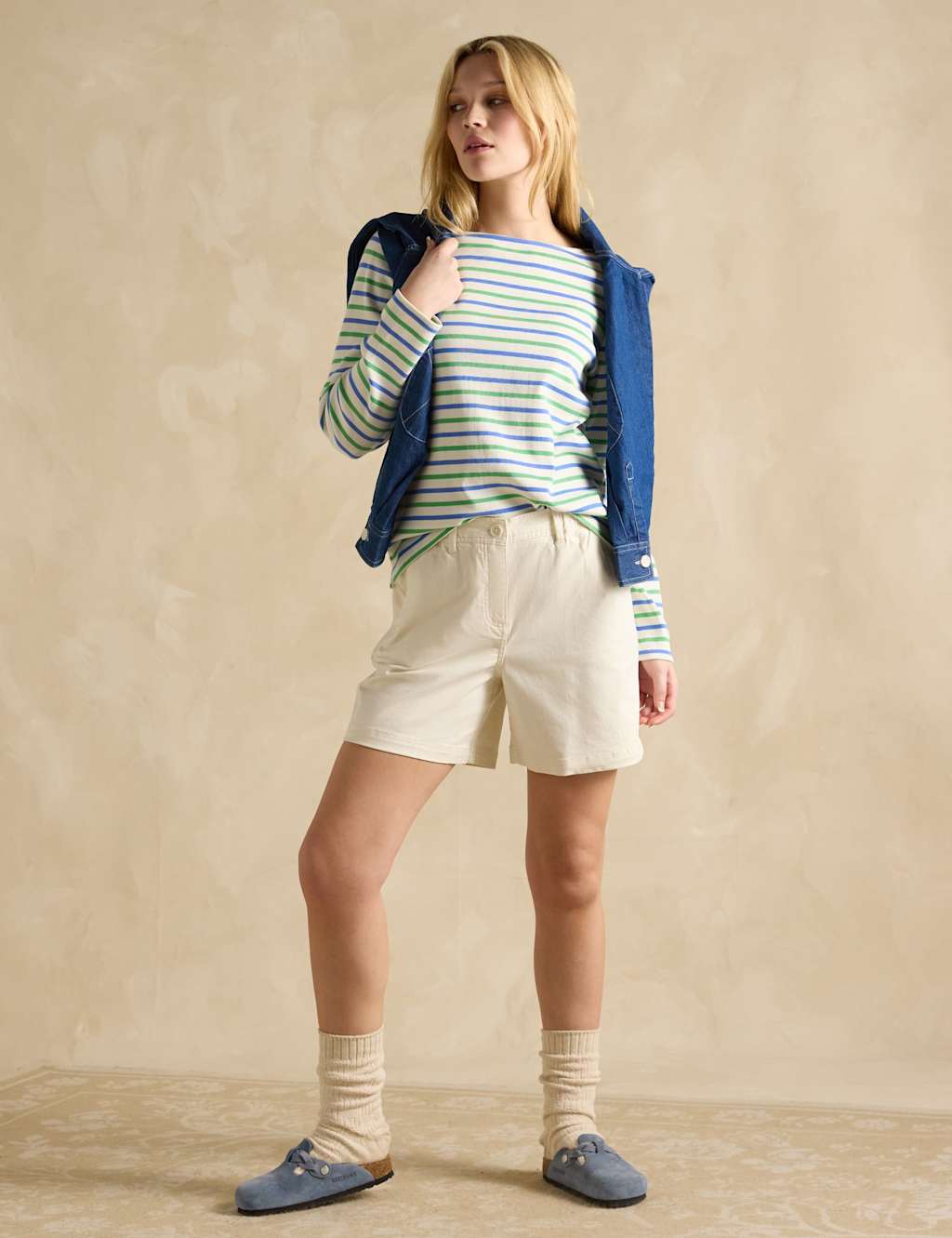 Pure Cotton Striped Top 4 of 7