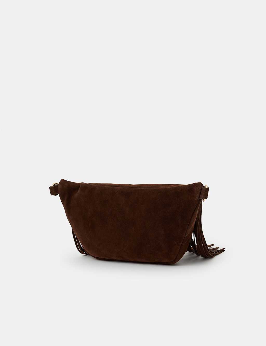 Suede Fringed Bum Bag 2 of 4