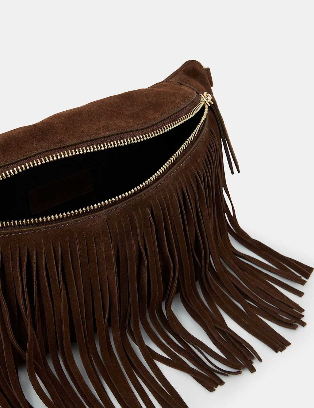 Suede Fringed Bum Bag 4 of 4
