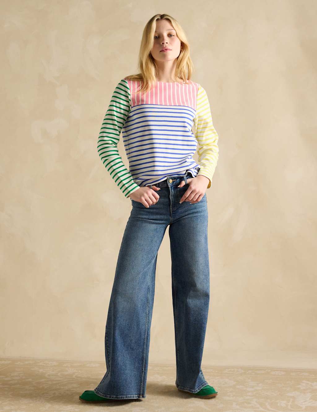 Pure Cotton Striped Top 3 of 6