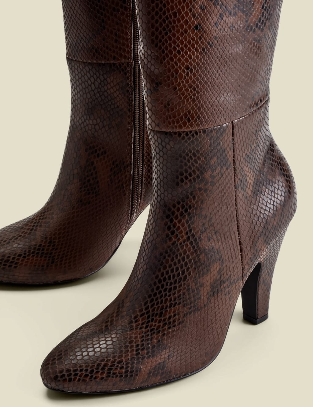 M&s snakeskin boots 2025
