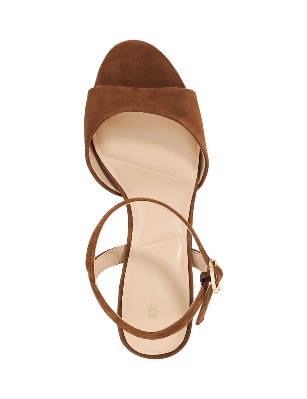 Leather Ankle Strap Kitten Heel Sandals 2 of 5