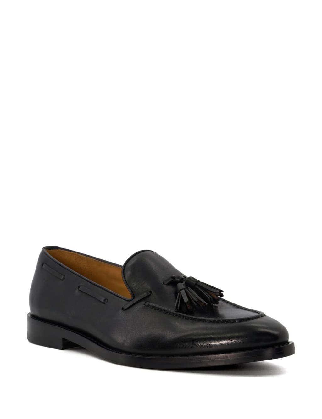 A closer look at Black Exotic Leather Slip On Loafers For Elite Formal Settings