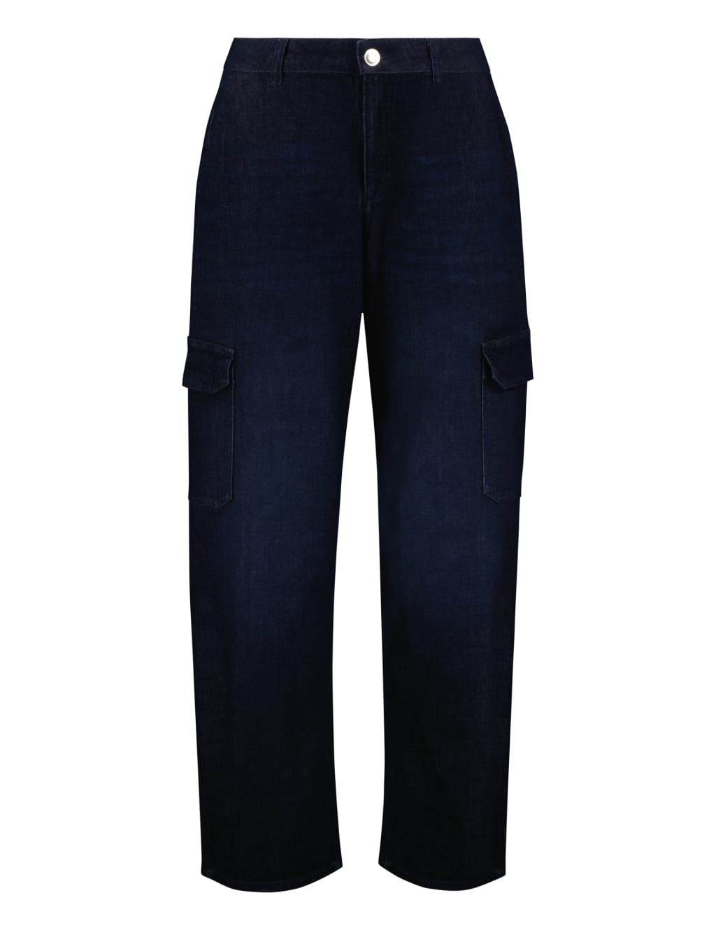 Mid Rise Wide Leg Cargo Jeans 2 of 5