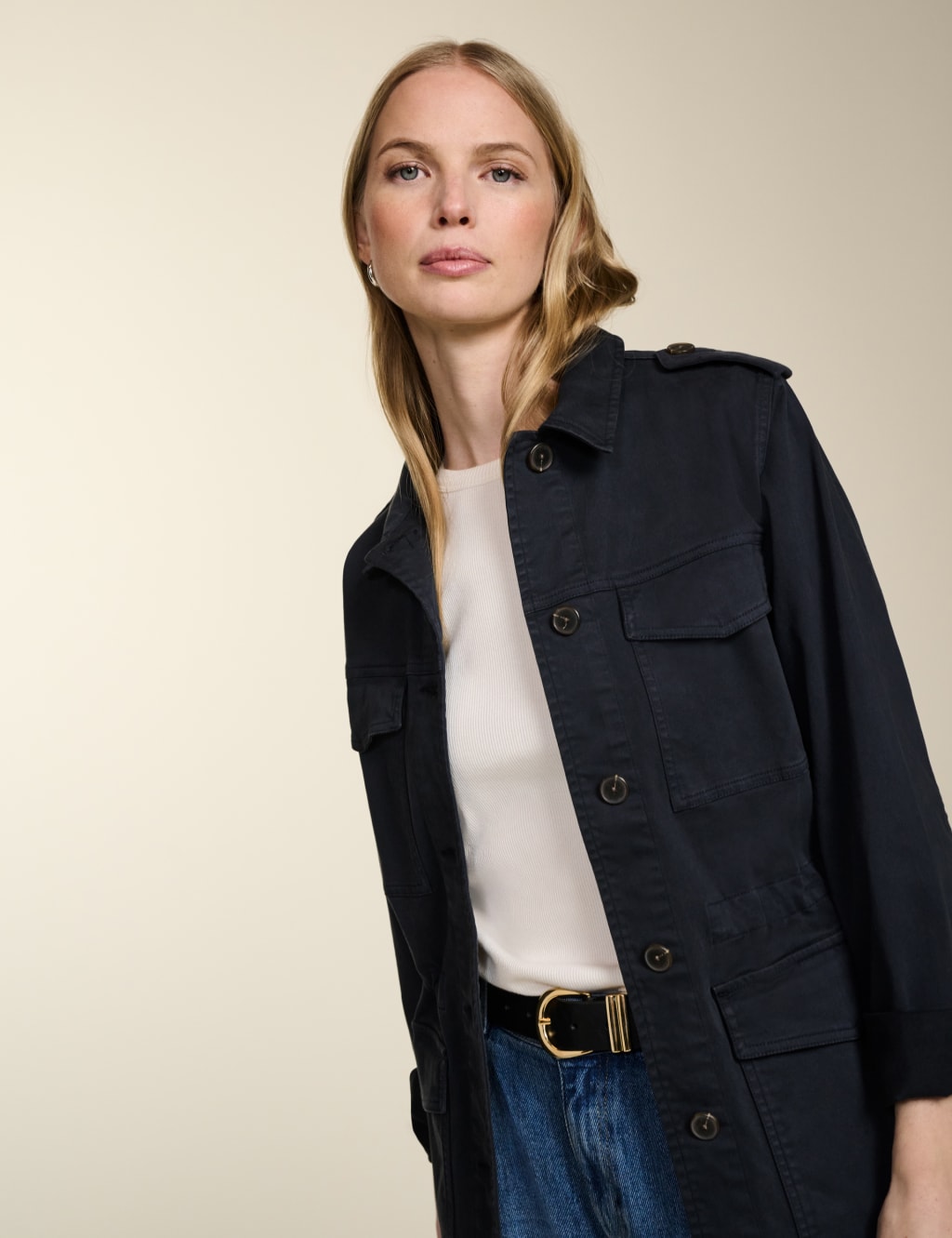 Rich cotton jacket womens outlet