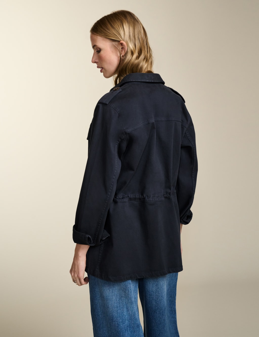 Cotton Rich Longline Utility Jacket 4 of 4