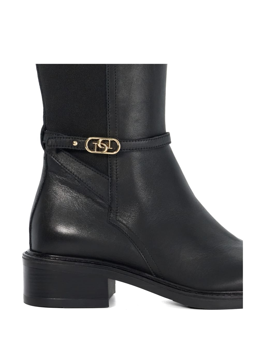 Leather Flat Knee High Boots 5 of 5