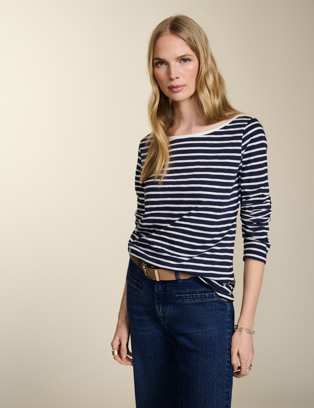 High Waisted Wide Leg Jeans 2 of 6