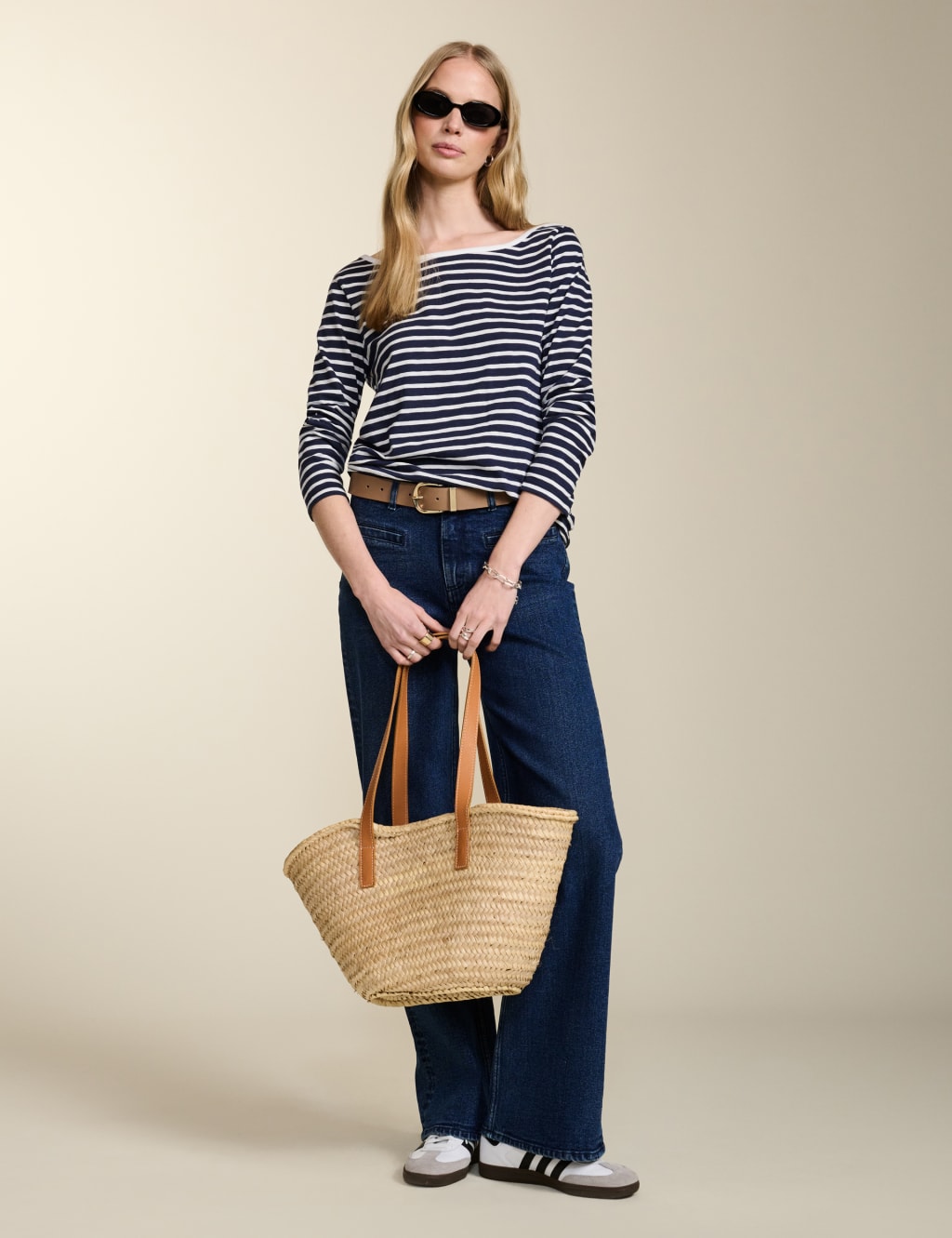 High Waisted Wide Leg Jeans 6 of 6