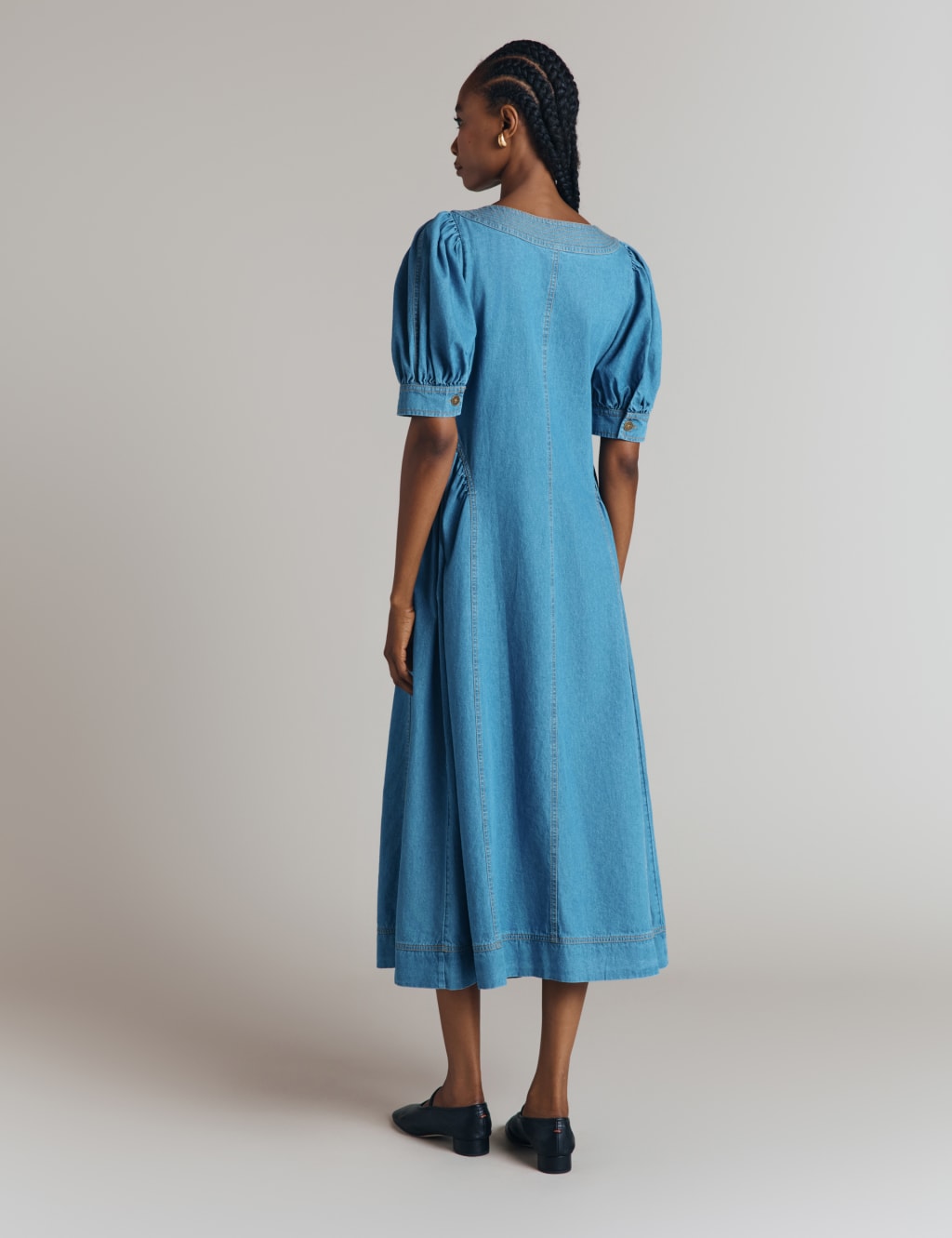 Denim tea dress shop