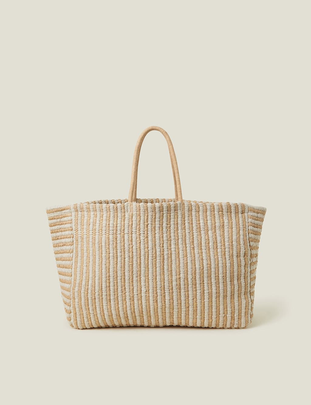 Striped Oversized Tote Bag 2 of 5
