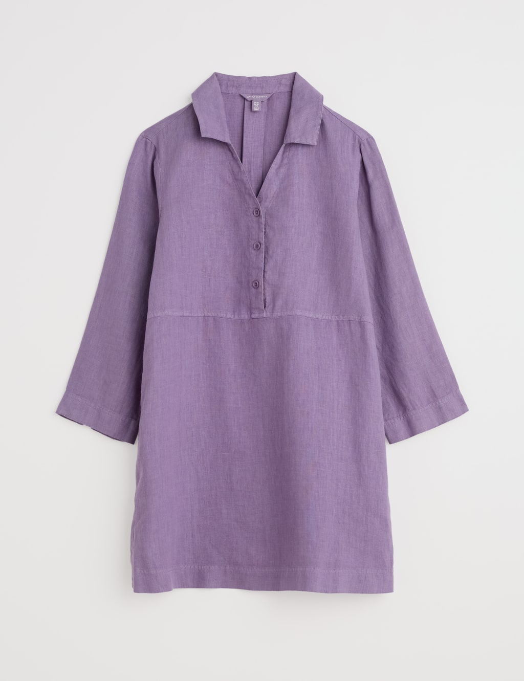Pure Linen Collared Tunic 2 of 4