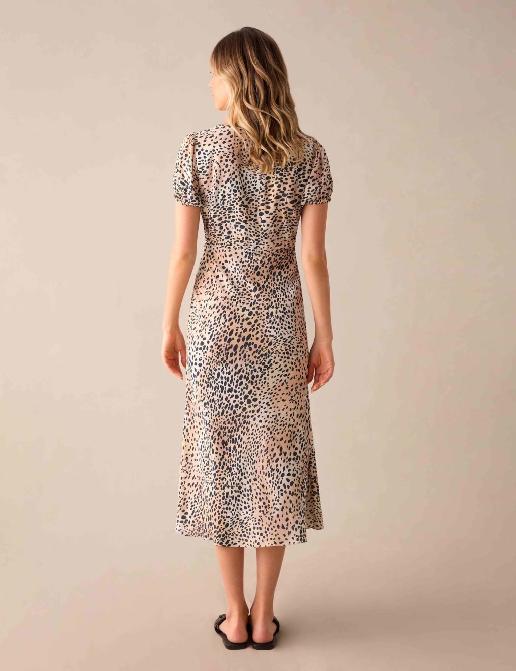 Marks and spencer animal print tea dress shop