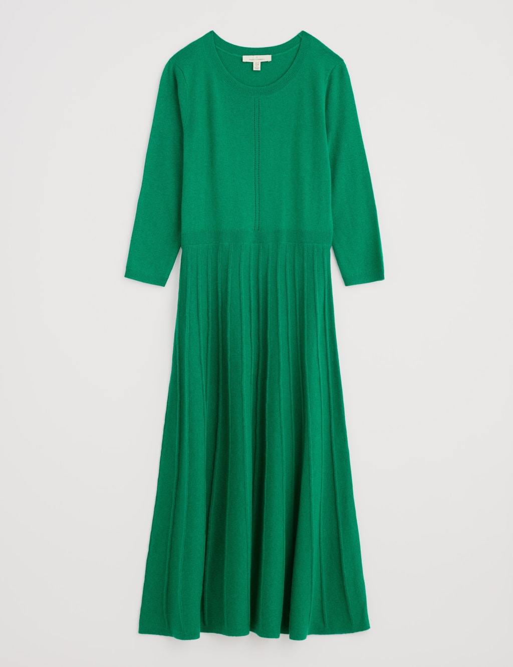 Knitted Midi Jumper Dress with Merino Wool 2 of 4