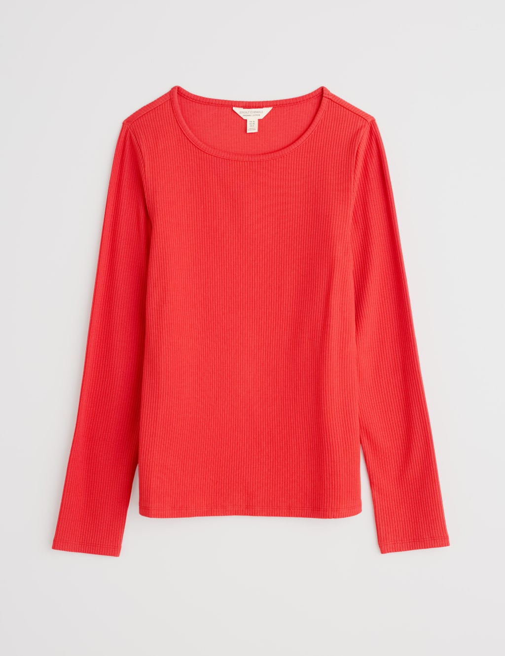 Cotton Rich Ribbed Fitted Top 2 of 4