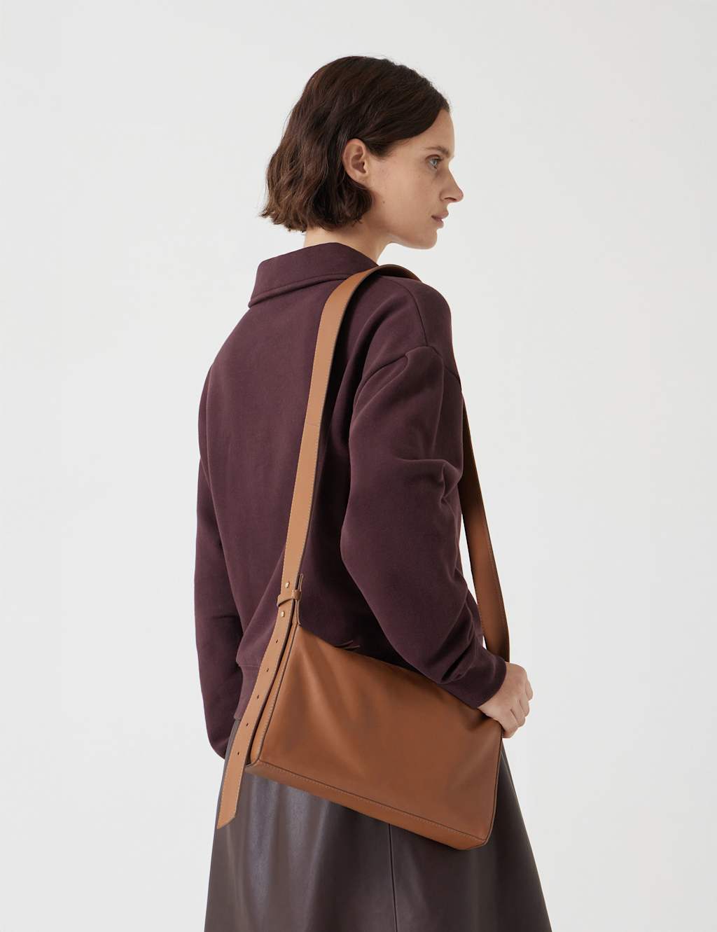 Leather Cross Body Bag 5 of 5
