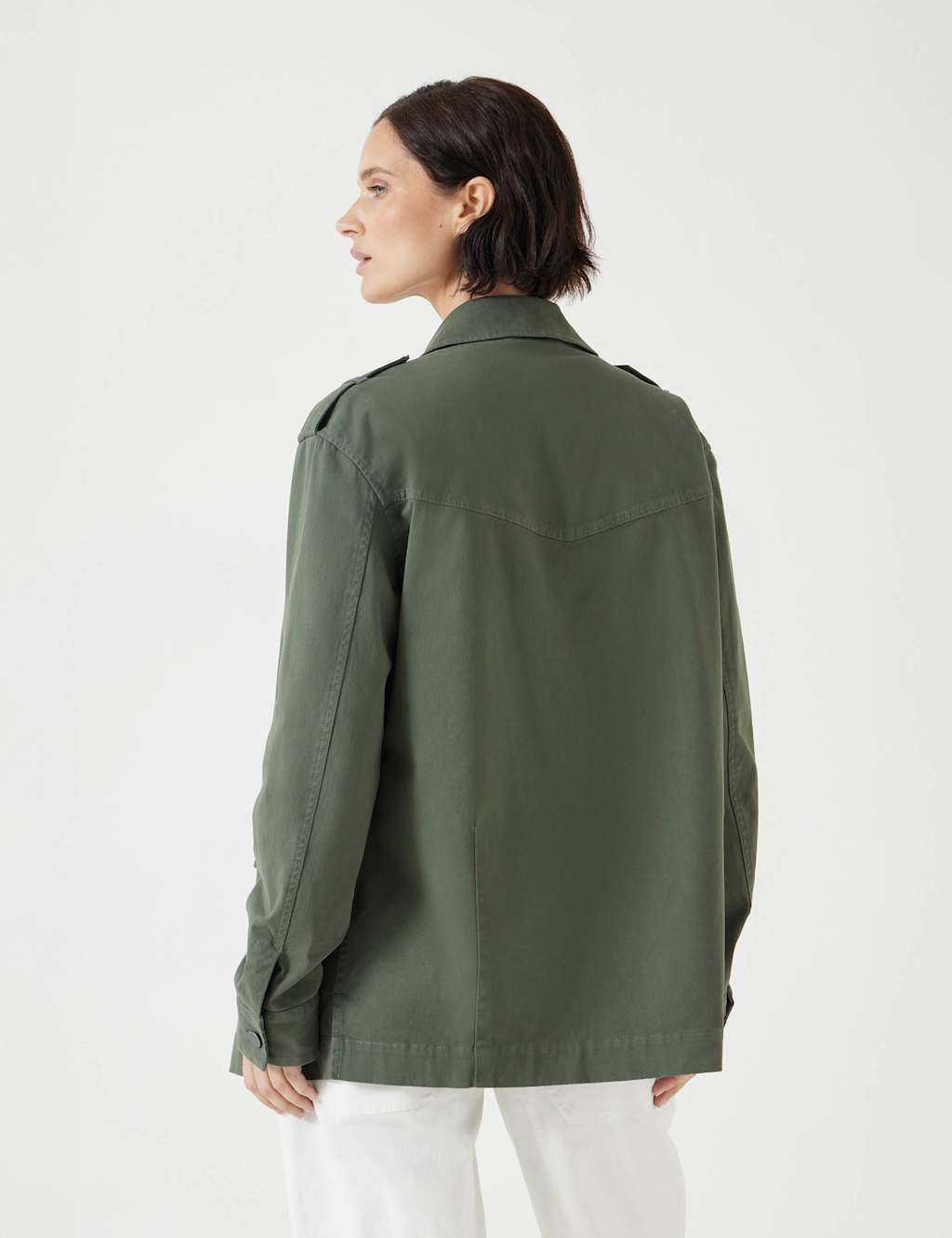 Cotton Rich Oversized Utility Jacket 3 of 6