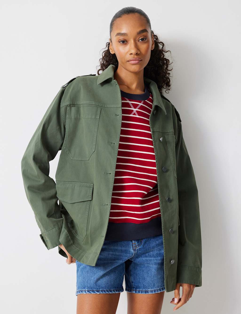 Cotton Rich Oversized Utility Jacket 5 of 6